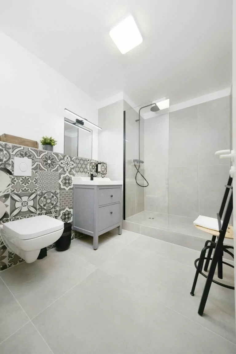 Bathrooms in Studio Plus apartment OTA-Berlin